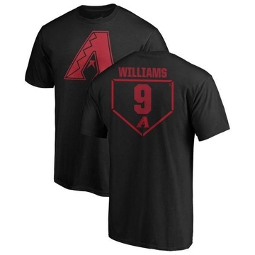 Men's Arizona Diamondbacks Matt Williams ＃9 RBI T-Shirt - Black