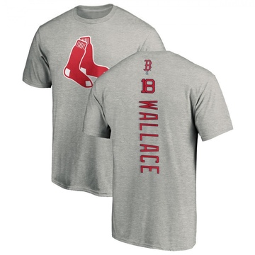 Men's Boston Red Sox Jacob Wallace ＃18 Backer T-Shirt Ash