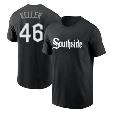 Men's Chicago White Sox Brad Keller ＃46 City Connect Name & Number T-Shirt - Black