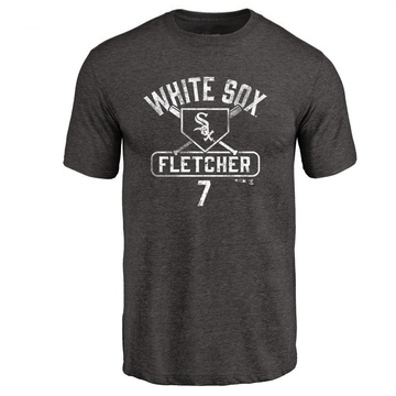 Men's Chicago White Sox Dominic Fletcher ＃7 Base Runner T-Shirt - Black