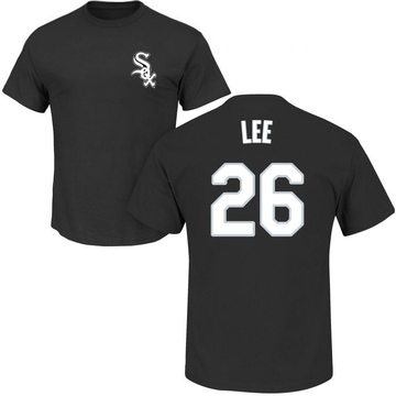 Men's Chicago White Sox Korey Lee ＃26 Roster Name & Number T-Shirt - Black