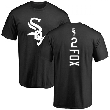 Men's Chicago White Sox Nellie Fox ＃2 Backer T-Shirt - Black