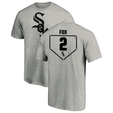 Men's Chicago White Sox Nellie Fox ＃2 RBI T-Shirt Heathered - Gray