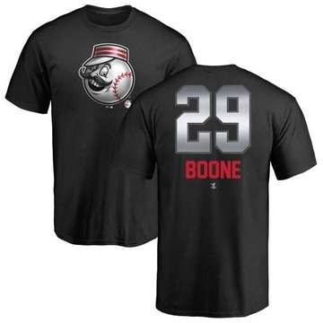Men's Cincinnati Reds Bret Boone ＃29 Midnight Mascot T-Shirt - Black