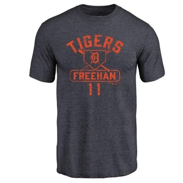 Men's Detroit Tigers Bill Freehan ＃11 Base Runner T-Shirt - Navy
