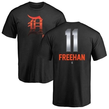 Men's Detroit Tigers Bill Freehan ＃11 Midnight Mascot T-Shirt - Black
