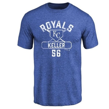 Men's Kansas City Royals Brad Keller ＃56 Base Runner T-Shirt - Royal