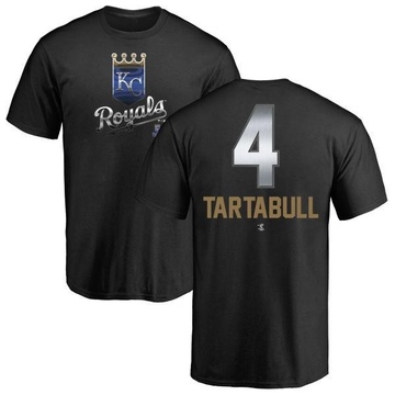 Men's Kansas City Royals Danny Tartabull ＃4 Midnight Mascot T-Shirt - Black
