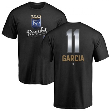 Men's Kansas City Royals Maikel Garcia ＃11 Midnight Mascot T-Shirt - Black