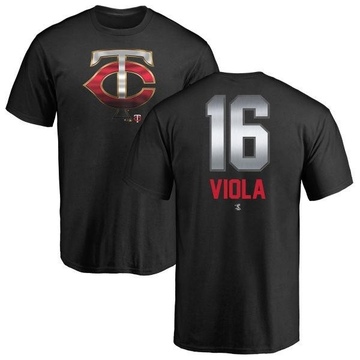 Men's Minnesota Twins Frank Viola ＃16 Midnight Mascot T-Shirt - Black