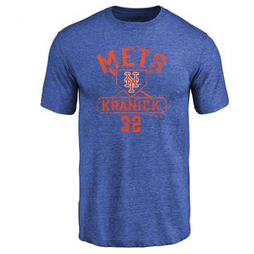 Men's New York Mets Max Kranick ＃32 Base Runner T-Shirt - Royal