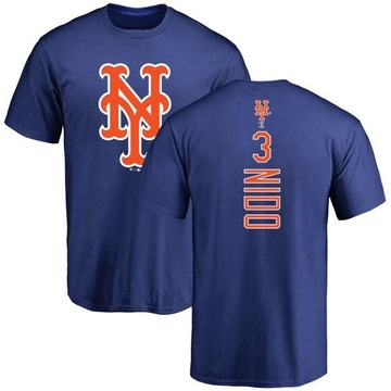 Men's New York Mets Tomas Nido ＃3 Backer T-Shirt - Royal