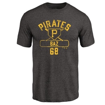 Men's Pittsburgh Pirates Shane Baz ＃68 Base Runner T-Shirt - Black