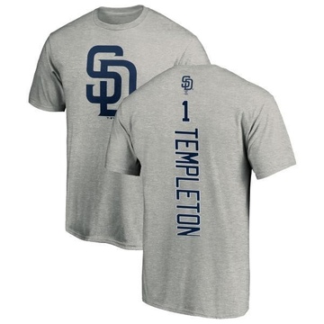 Men's San Diego Padres Garry Templeton ＃1 Backer T-Shirt Ash