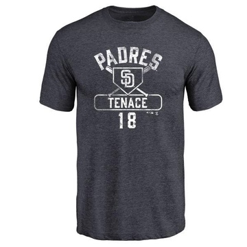 Men's San Diego Padres Gene Tenace ＃18 Base Runner T-Shirt - Navy