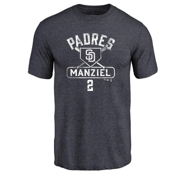 Men's San Diego Padres Johnny Manziel ＃2 Base Runner T-Shirt - Navy