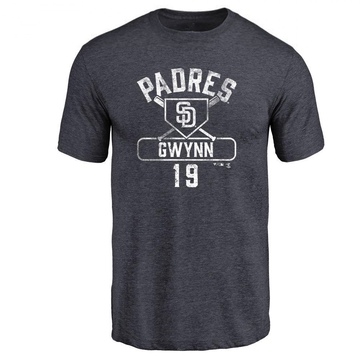 Men's San Diego Padres Tony Gwynn ＃19 Base Runner T-Shirt - Navy