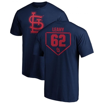 Men's St. Louis Cardinals Kyle Leahy ＃62 RBI T-Shirt - Navy