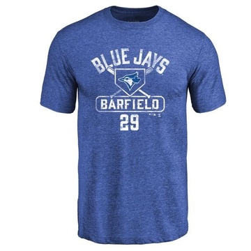 Men's Toronto Blue Jays Jesse Barfield ＃29 Base Runner T-Shirt - Royal