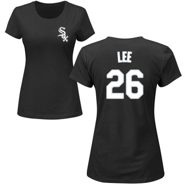 Women's Chicago White Sox Korey Lee ＃26 Roster Name & Number T-Shirt - Black