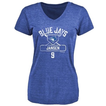Women's Toronto Blue Jays Danny Jansen ＃9 Base Runner T-Shirt - Royal