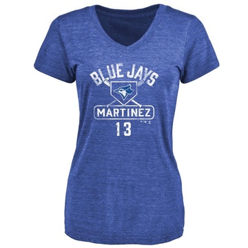 Women's Toronto Blue Jays Orelvis Martinez ＃13 Base Runner T-Shirt - Royal