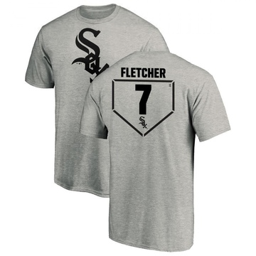 Youth Chicago White Sox Dominic Fletcher ＃7 RBI T-Shirt Heathered - Gray