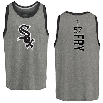 Youth Chicago White Sox Jace Fry ＃57 Backer Tank Top Ash
