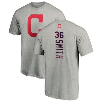 Youth Cleveland Guardians Cade Smith ＃36 Backer T-Shirt Ash