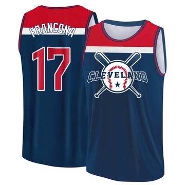Youth Cleveland Guardians Terry Francona ＃17 Legend Baseball Tank Top - Navy/Red