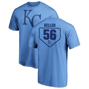 Youth Kansas City Royals Brad Keller ＃56 RBI T-Shirt - Light Blue