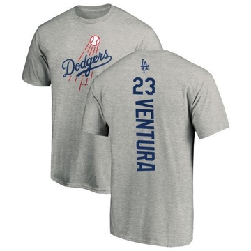 Youth Los Angeles Dodgers Robin Ventura ＃23 Backer T-Shirt Ash