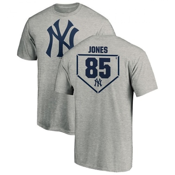 Youth New York Yankees Jahmai Jones ＃85 RBI T-Shirt Heathered - Gray