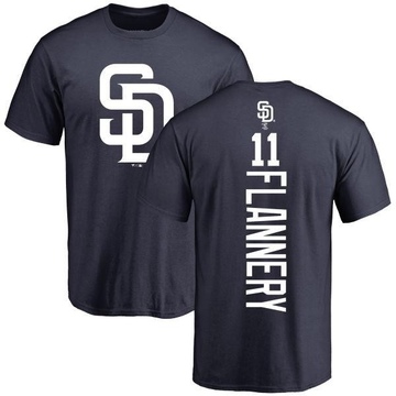 Youth San Diego Padres Tim Flannery ＃11 Backer T-Shirt - Navy