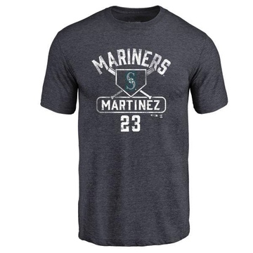 Youth Seattle Mariners Tino Martinez ＃23 Base Runner T-Shirt - Navy