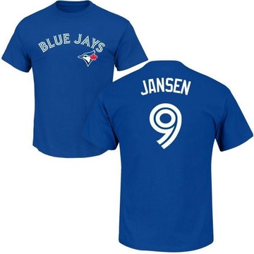 Youth Toronto Blue Jays Danny Jansen ＃9 Roster Name & Number T-Shirt - Royal